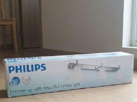 Philips sieninis vonios šviestuvas chromas-stiklas