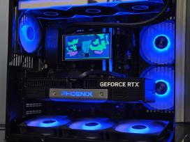 Rtx 5080 Kompiuteris su Ryzen 7 9800x3d, 32gb, 2tb