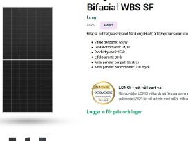 Longi Hi-mo X10 650w bifacials