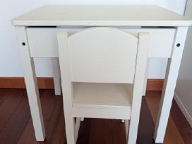 Ikea Sundvik vaikiškas stalas ir kėdutė