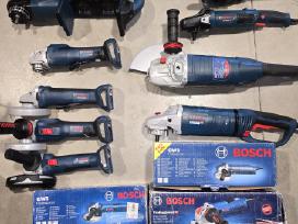 Bosch kampiniai slifuokliai ir kiti irankiai