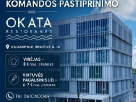 Virėjas / Virtuvės pagalbinis