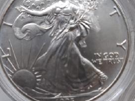 Sidabrines 1oz monetos Amerikos ereleiai JAV
