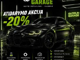 Cheminis salono valymas, žibintų poliravimas Kaune