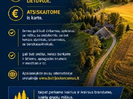 Brangiai ūkio paskirties žemes ir miškus Lietuvoje