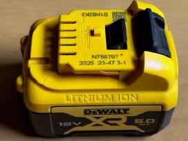 Naujas originalus Dewalt 12v 5ah akumuliatorius