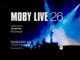 2 bilietai į Moby koncertą 08.08 Kalnų parke