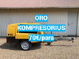 Nuomojamas oro kompresorius Kaeser M43