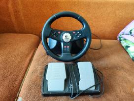 Logitech zaidimu vairas
