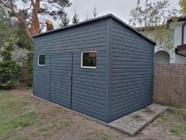 Skardinis sandėliukas / įrankių namelis 3x2 m