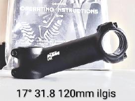 KTM stemas 120mm 31.8 17 gravel miesto MTB e-bike