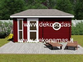 Medinė sauna „Baltic Aroma“ 480x240 cm
