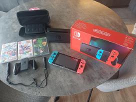 Parduodamas Nintendo Switch V2 (hac-001(-01) komp