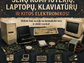 Nemokamai paimsiu seną IT techniką ir elektroniką