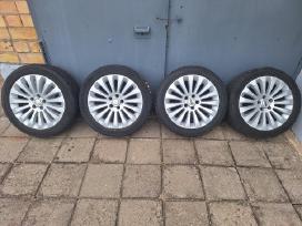 R17 5x108 ratlankiai su padangom.
