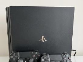 Playstation 4 Pro 1tb su 2 pulteliais