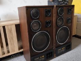 Radiotechnika s90 dvi kolonėlės su stiprintuvu