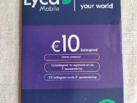 Lyca Mobile Prepaid Sim Card for Netherlands Eu Nl