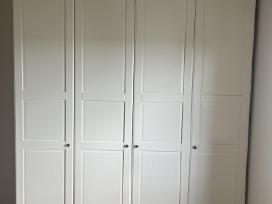 Ikea Pax 4 durų spinta, 200 35 236 cm, su LED