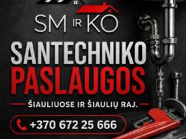 Santechniko paslaugos Šiauliai. Santechnikas