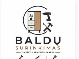 Surenku, remontuoju įvairius baldus.santechnika.