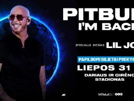 Pitbull Stovimas bilietas (Fanų zona) 07.31