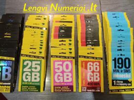 Telefonams - VIP Numeriai = 1111, 6666, 7777, 8888