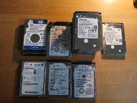 Parduodami įvairūs 2.5" HDD diskai (160–500 GB)