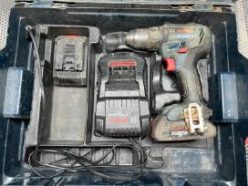 Akumuliatoriniai Bosch Makita Hilti įrankiai