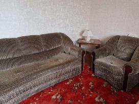 Parduodama sofa ir fotelis