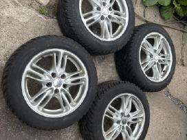 R16 Borbet ratlankiai su žieminėmis padangomis