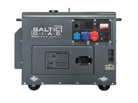 Mobilus dyzelinis generatorius Bd9500se, 7 kw