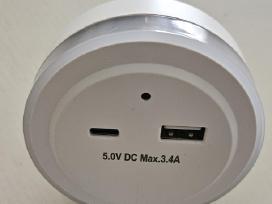 Pakrovėjas-adapteris Usb +Typec su LED apšvietimu