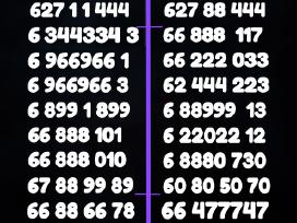 Gražus VIP numeris 000 111 444 777 888 999 už 40€