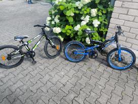 2 vaikiški dviratukai 20col. ratai