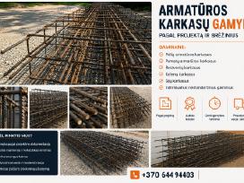 Polių karkasų armatūros gamyba