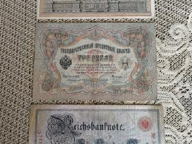 Banknotai Originalus Apyvartinio Stovio 3 Vnt