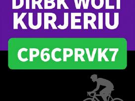 Tapk Wolt kurjeriu – bonusas 100 eur