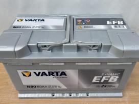 Akumuliatorius Varta 80ah 800a Start-stop Efb