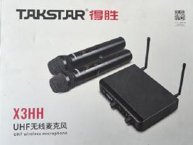 Takstar X3hh bevieliai mikrofonai (2 vnt).