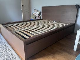 Malm dvigulė lova (Ikea)