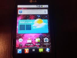LG P500 veikiantis telefonas