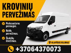 Krovinių pervežimas-šiukšlių išvežimas Klaipėdos R
