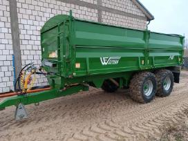Puspriekabe western 14 tonu