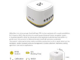 GPS imtuvas su lazeriu Alpha Zero - 2000eur!