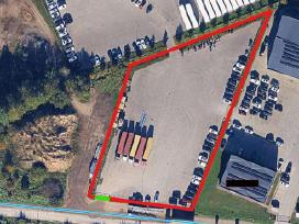 Saugoma 3000 m² aikštelė transportui ir sandėliav