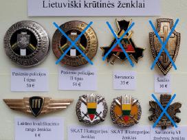 Lietuviški krūtinės ženklai