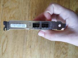 Qlogic Qle2562 8gb Dual Port Fc valdiklis + 2x Fin