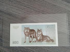 500 talonų 1993 metų Unc.