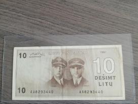 10 litų 1991 metų.